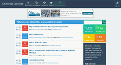 Desktop Screenshot of calaveritasliterarias.com